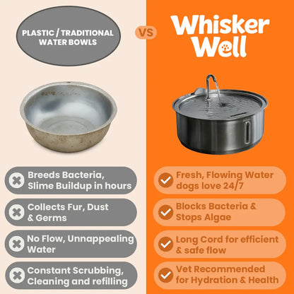 WhiskerWell™ Doggy Water Fountain